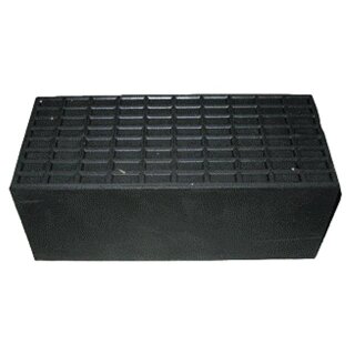 Gummiblock Gummiauflage Gummiklotz für Hebebühne 200 x 100/85 x 75 mm konisch