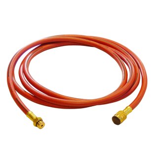 HD Befüllschlauch 3 mtr. rot für R134a Klimaservicegeräte F1/2"ACME - M14x1,5