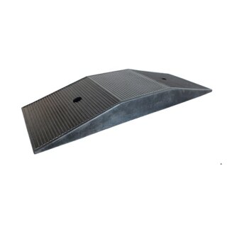 Auffahrrampe, Gummiplattform für tiefergelegte Fahrzeuge  690 x 260 x 80 mm
