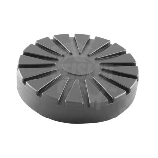 Gummiauflage Gummiteller Hebebühne 153 mm mit Stahlplatte für Zippo Lifts