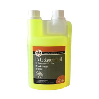 UV Kontrastmittel Lecksuchmittel für Klimaanlagen mit R 134a  (250 ml Flasche)