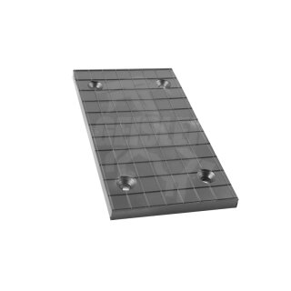 Gummiplatten Gummiauflage für Hebebühne JAB Becker Lkw 220 x 120 x 12 mm mit Stahlplatte