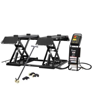 Mobile Kurzhub Scherenbebühne REDATS L-540F | 3000 kg | 230 V | inkl. Mobilkit